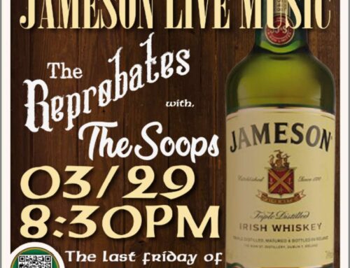 Tomorrow Friday: Jameson Live Music